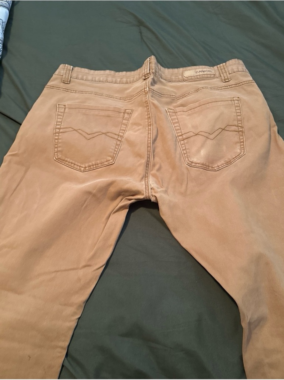 Rue21 Men's Slim Straight Jeans in Light Brown